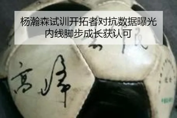 杨瀚森试训开拓者对抗数据曝光 内线脚步成长获认可